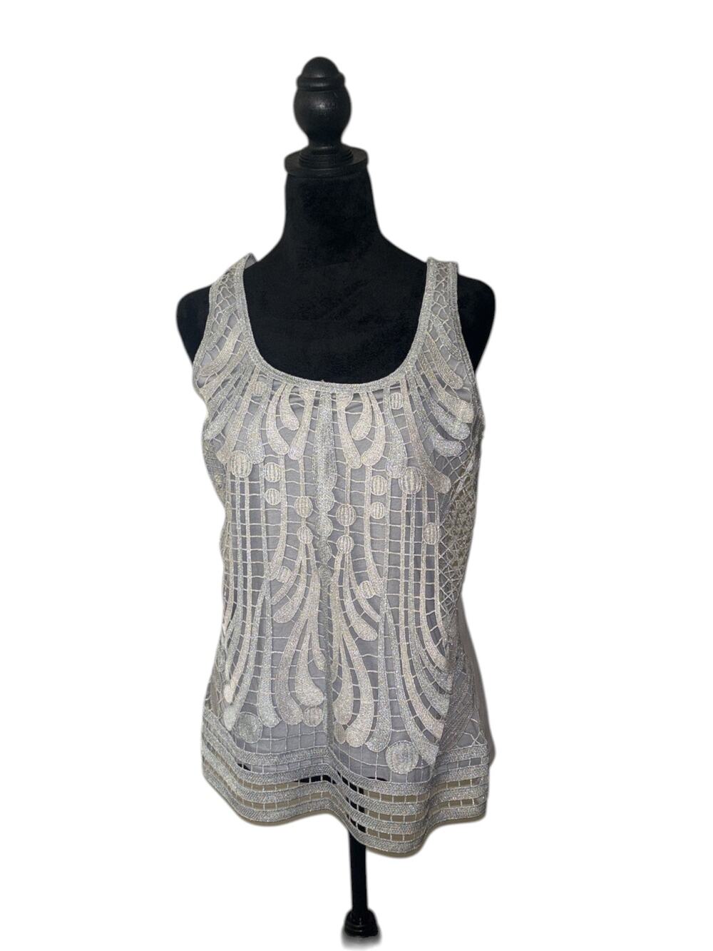 Express Embellished Sleeveless Top‎ – Size M